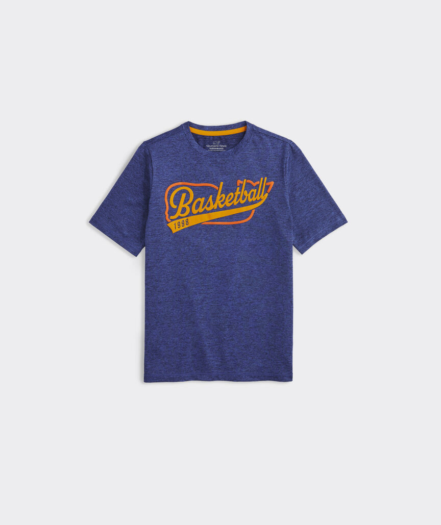 Boys' Varsity Basketball Whale Short-Sleeve Harbor Performance Tee | vineyard vines