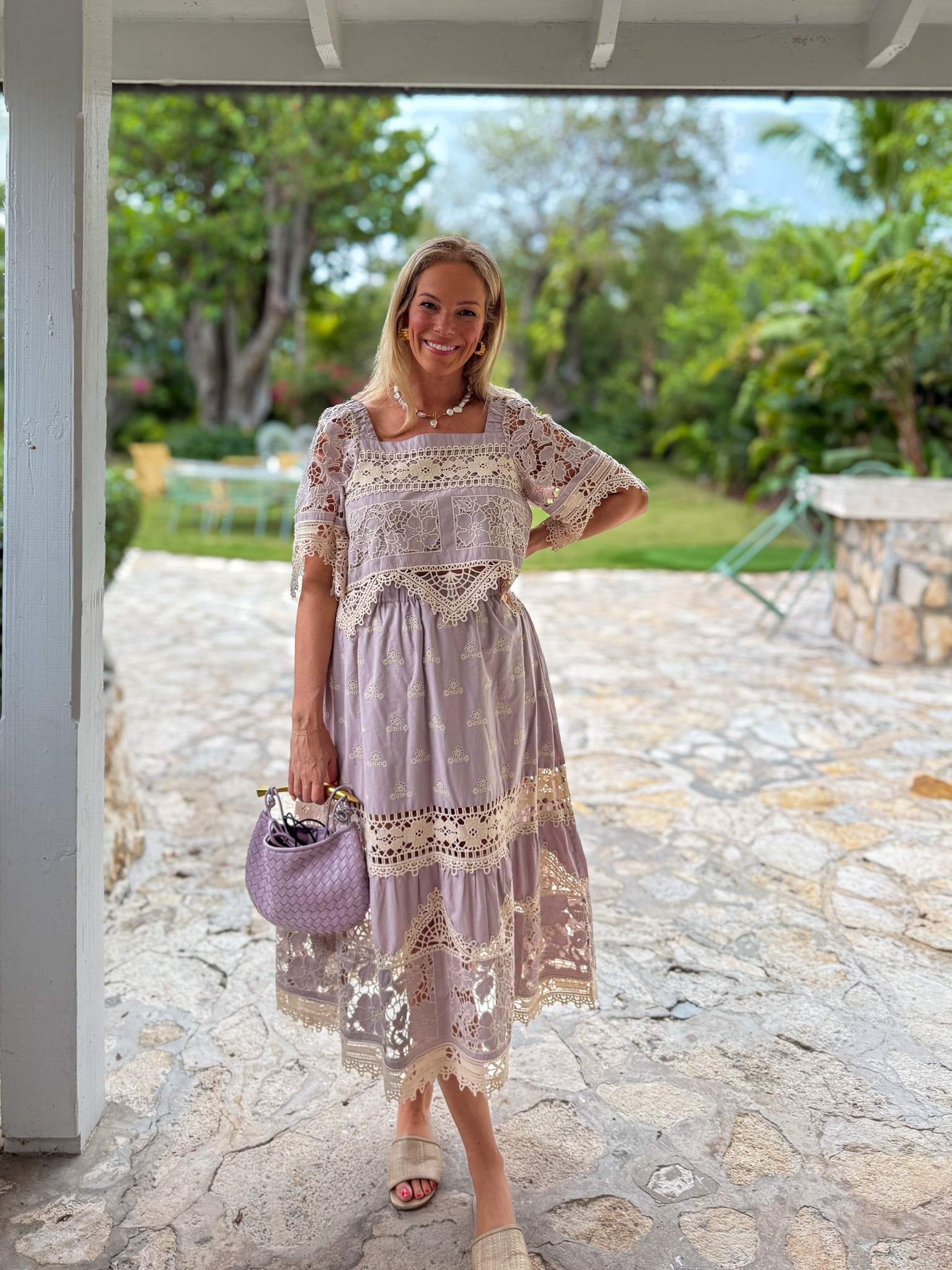 First night in the Bahamas! Heading to dinner at The Dunmore wearing the cutest lavender set! It’s older but I’m linking a few new color options from this brand - also i LOVE this designer-inspired bag that is 30% off with code CASSIESAVE30

#LTKBump #LTKSaleAlert #LTKTravel