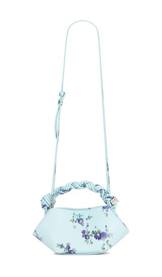 Bou Mini Print Bag in Iced Aqua | Revolve Clothing (Global)