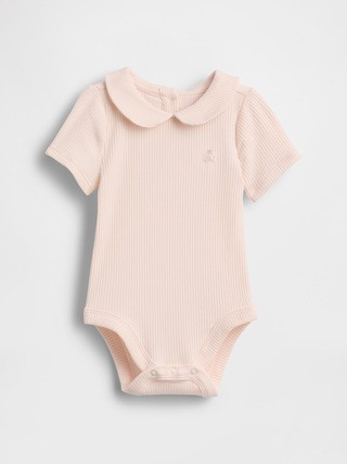 Baby First Favorites TinyRib Peter Pan Bodysuit | Gap (US)