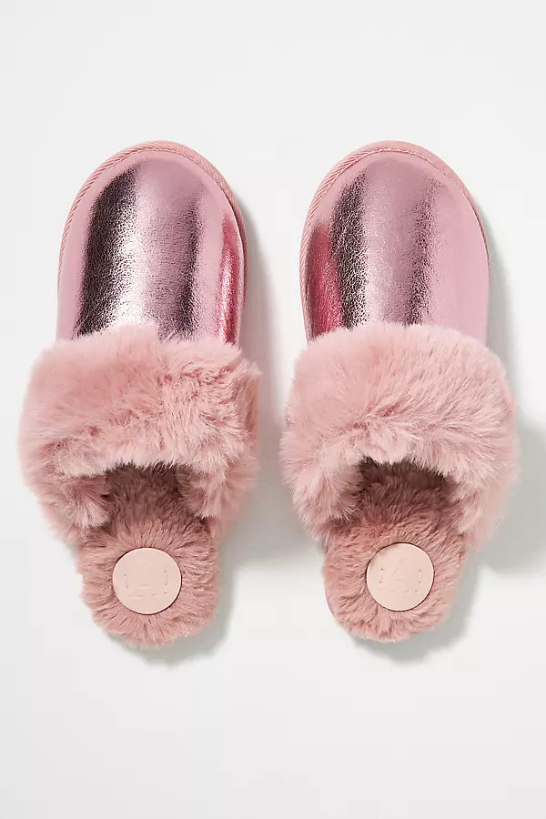 By Anthropologie Metallic Scuff Slippers | Anthropologie (US)
