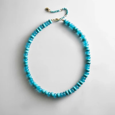 Joyce Semi-Precious Beaded Necklace - Turquoise | BaubleBar