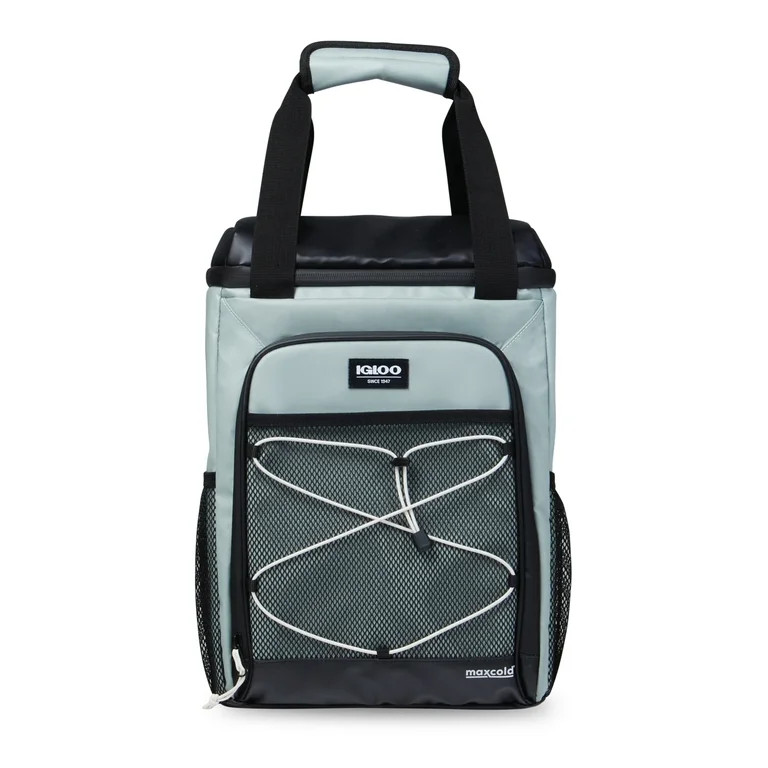 Igloo Overland 28 Can Durable Backpack Softsided Cooler, Green | Walmart (US)