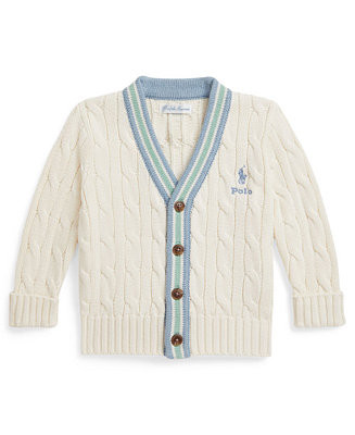 Baby Boys' Cotton Cricket Cardigan | Macy's