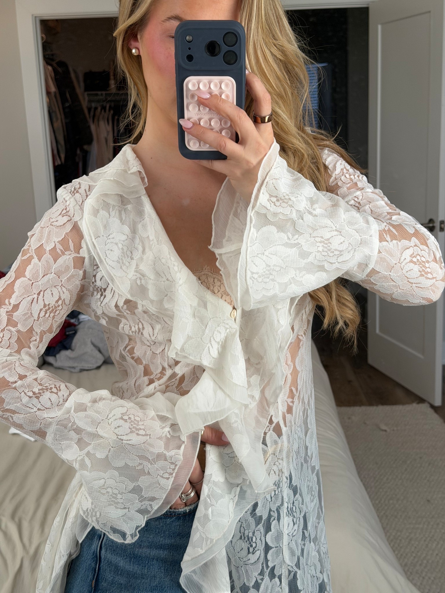 I love spring & an exaggerated maxi top 🤏🏼🤏🏼 wearing size S & my bra is on sale!!

#LTKootd #LTKSeasonal #LTKSpringSale