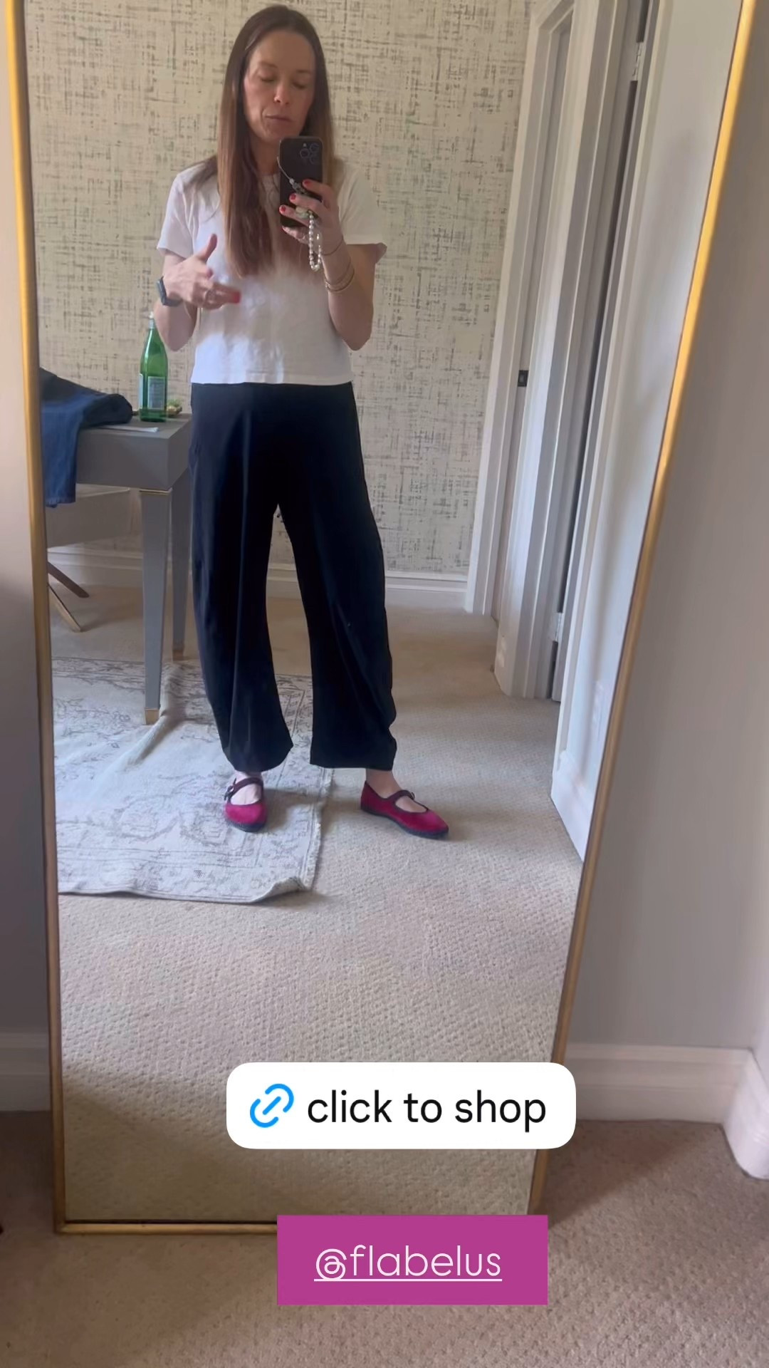 Ruti pants, work pats, travel pants, perfect black trousers, barrel black pants, most flattering pants, perfect white tee 

#LTKTravel #LTKNYFW #LTKValentine