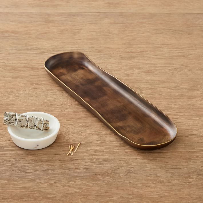 Organic Metal Trays | West Elm (US)