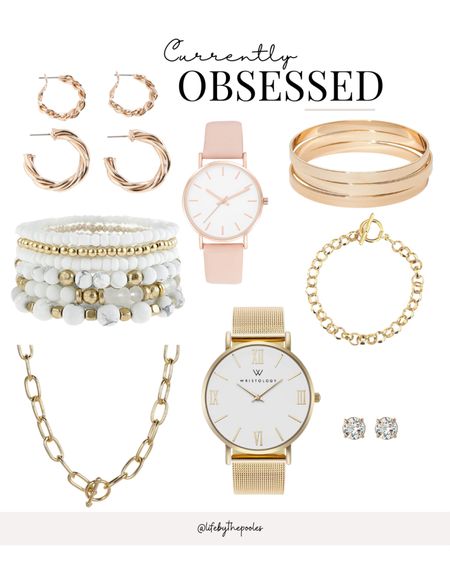Gold accessories, watch, earrings, bracelet, necklace, Christmas gift guide, stocking stuffers for her, gifts for her, gifts under $50 #LTKgiftguide #Christmas #giftideas #stockingstuffers #gold #accessories

#LTKunder50 #LTKHoliday #LTKSeasonal