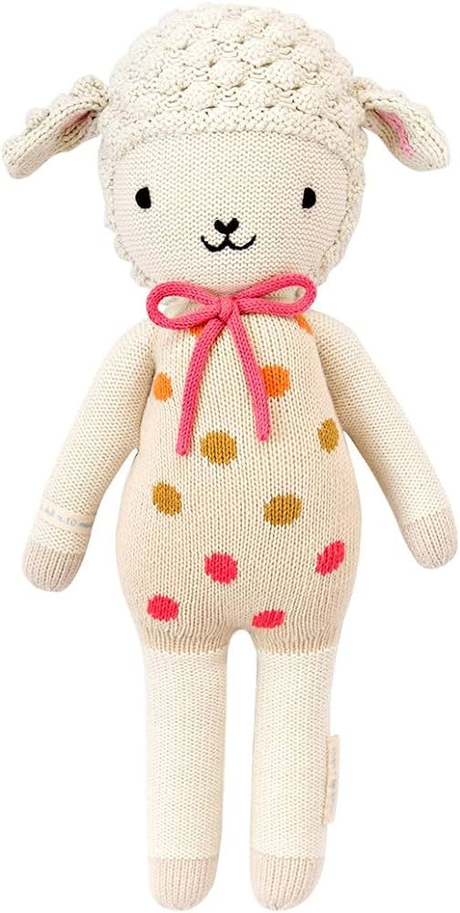 cuddle + kind Lucy The Lamb Little 13" Hand-Knit Doll – 1 Doll = 10 Meals, Fair Trade, Heirloom... | Amazon (US)