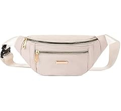 Crossbody Fanny Packs for Women Casual Waist Pack Water Resistant Running Fanny Pack for Travel W... | Amazon (US)