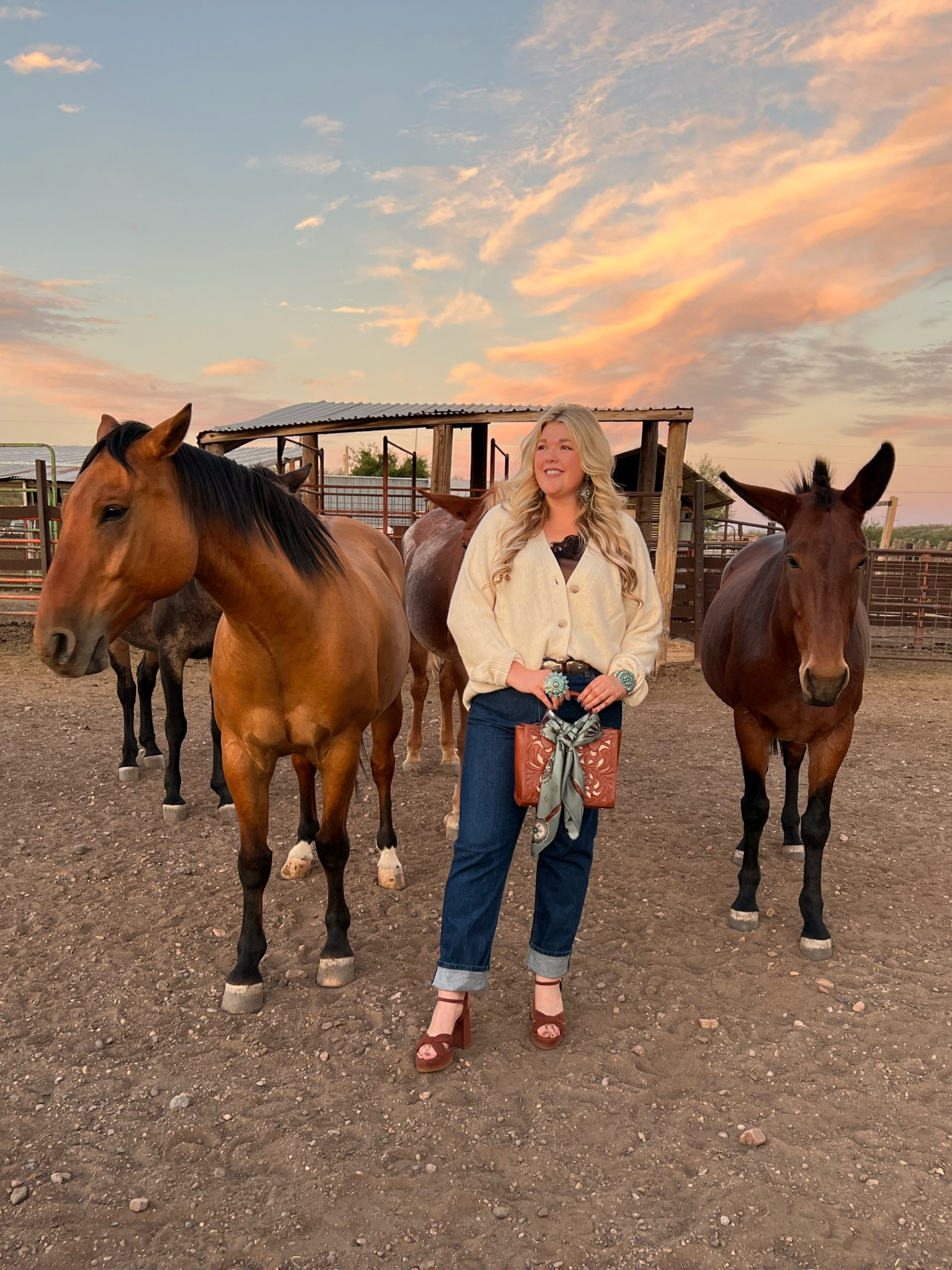 Bring on the cooler temps, I’m ready to rock some Fall fits! Cardigan is true to size with a perfectly oversized fit ~ I’m wearing my true XXL Tall. Jeans are also true to size, if between maybe size down… and the heels are SO CUTE! Comfy and easy to walk in. True to size but if you have an extra wide foot these may not work for you. 

#LTKSeasonal #LTKfindsunder50 #LTKplussize