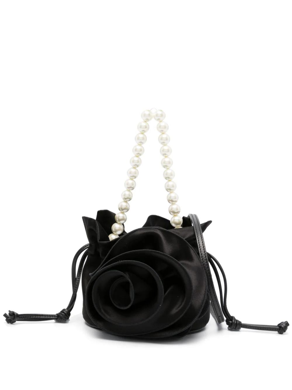 Magda pearl-handle flower bag | Farfetch Global