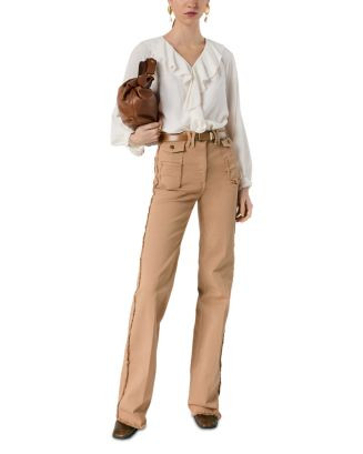 Gerard Darel Cisana Ruffle Trim Blouse | Bloomingdale's Women | Bloomingdale's (AU)