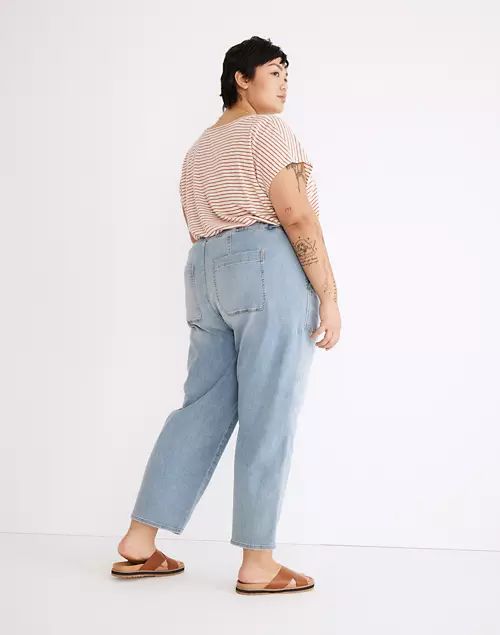 Plus Pull-On Relaxed Jeans in Lisford Wash | Madewell