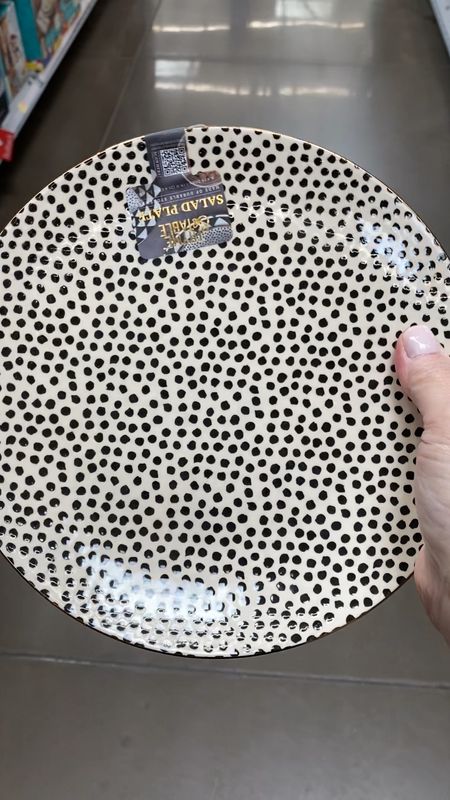 How cute is this white salad plate with black dots? ⚫️ The dots create a slight texture on the glazed surface of the plate. ⚫️ This plate is perfect for entertaining, but it would also work well when broken down to use in mosaic art (piqueassiette). ⚫️ For mosaic tips, tutorials, inspiration, and so much more please visit my YouTube channel: YouTube.com/julieweilbacher. Follow @julieweilbacher on Instagram for all things mosaic art. salad plate - mosaic - dinner plate - black and white salad plate - dinnerware - black dots - mosaic art - dinner party plates - plates for hostingg

#LTKFindsUnder50 #LTKHome #LTKVideo