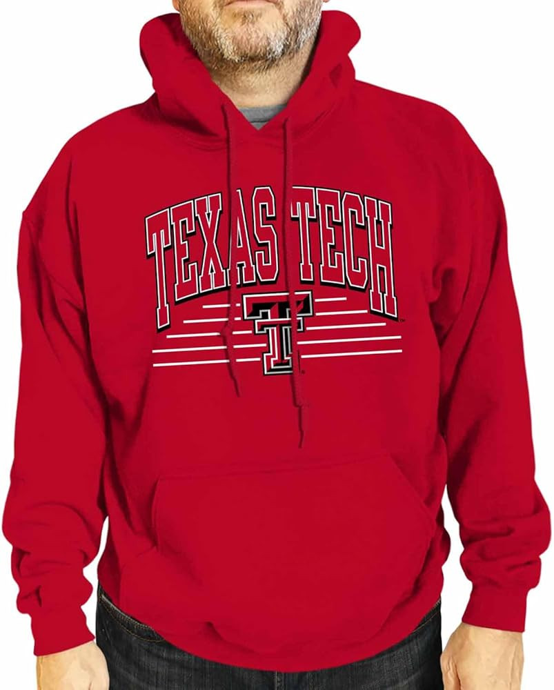 Campus Colors NCAA Adult Unisex Overtime Classics Hooded Fleece Sweatshirt, Cozy Cotton Poly Blen... | Amazon (US)
