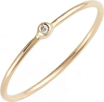 Diamond Bezel Ring | Nordstrom