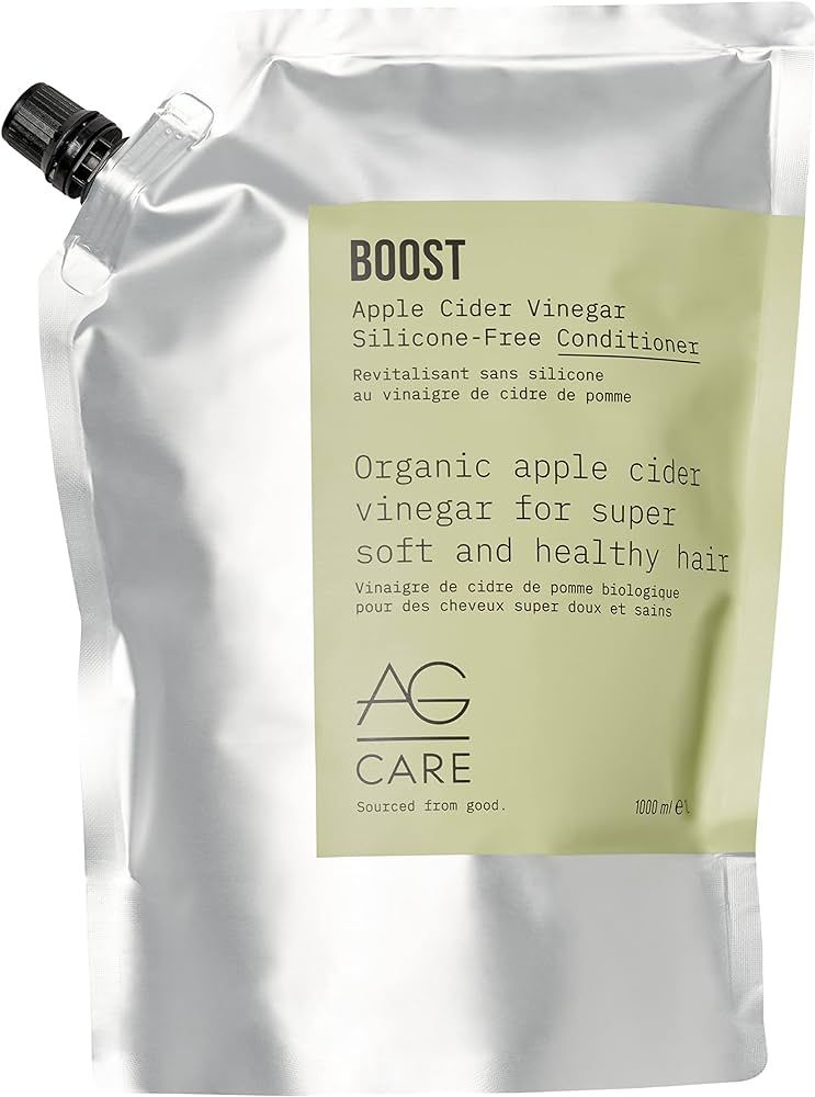 AG Care BOOST Apple Cider Vinegar Refill Conditioner, 1L | Amazon (US)