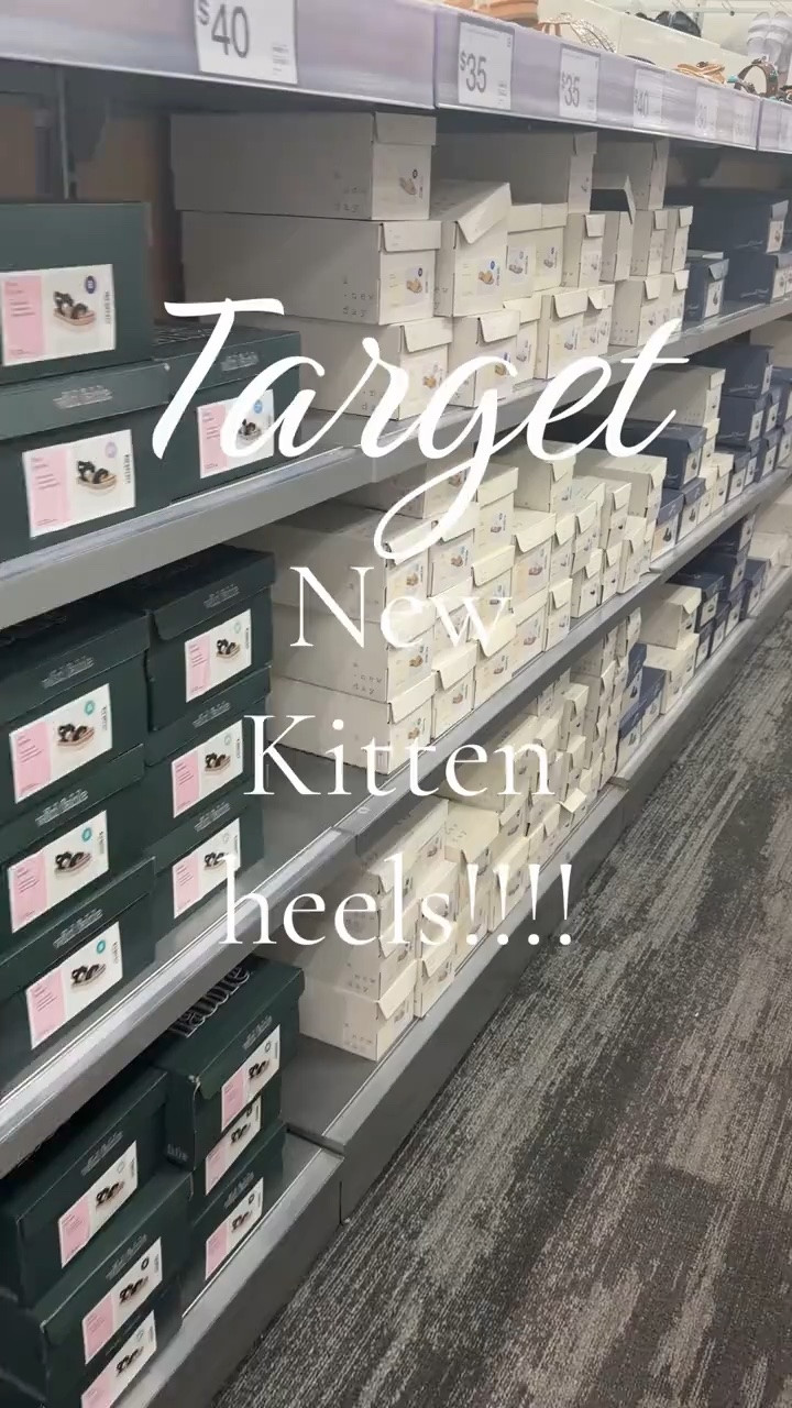 Target’s new kitten heels are giving effortless rich girl summer ✨ Chic, minimal, and surprisingly comfortable — the perfect affordable heels for vacations, brunch, weddings, and everyday elevated outfits. They look designer without the designer price tag.  

#targetfinds #targetstyle #kittenheels