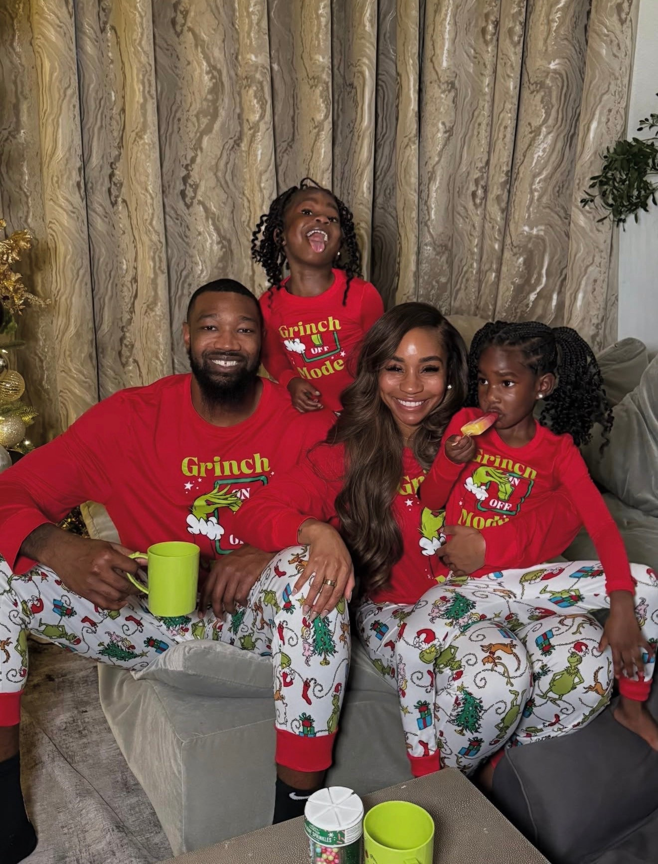 Grinch family matching pajamas! These have been our fav this 2025 christmas! 

#LTKHoliday #LTKFindsUnder50