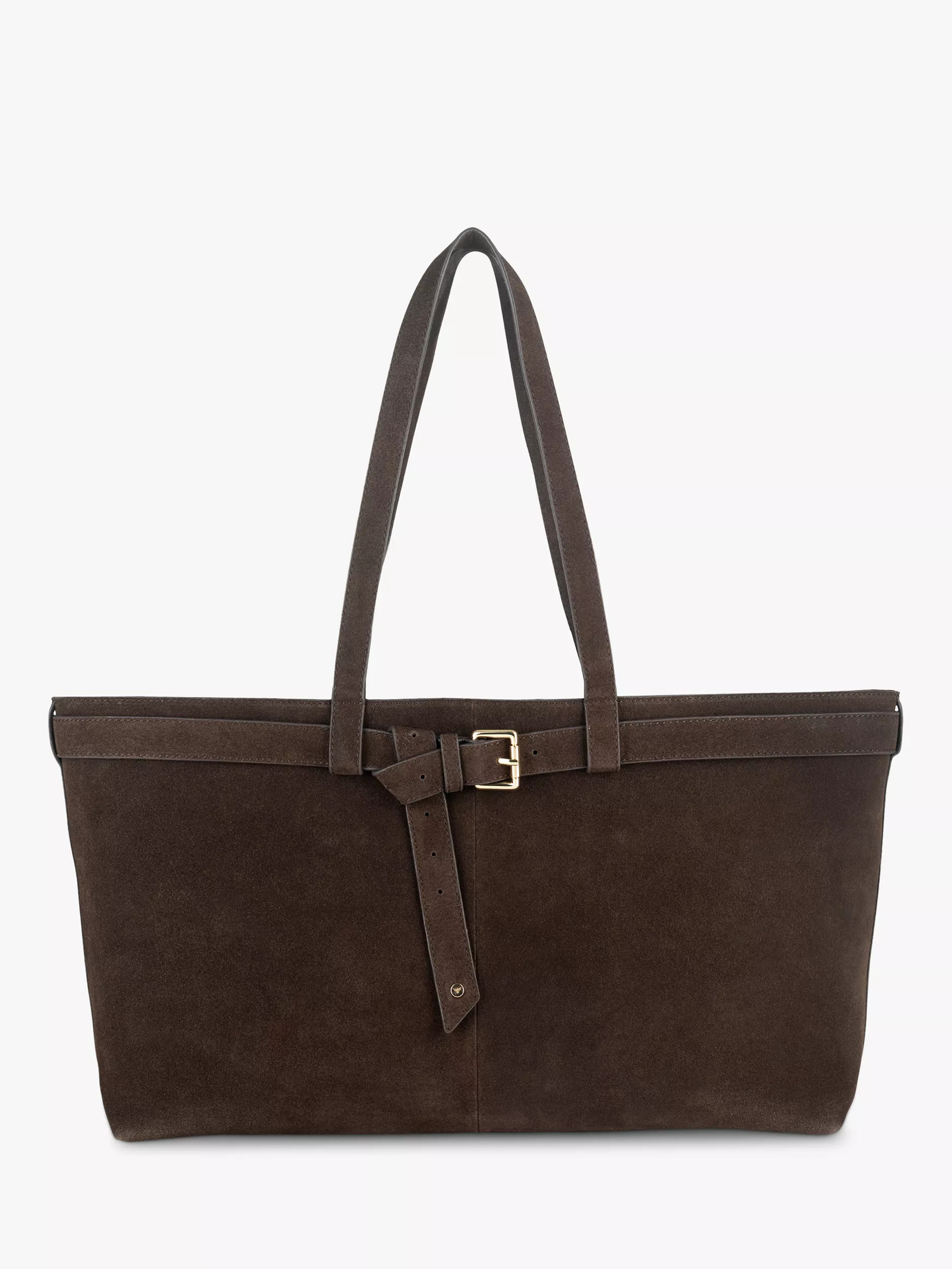Apatchy London Esme East West Suede Shoulder Bag | John Lewis (UK)