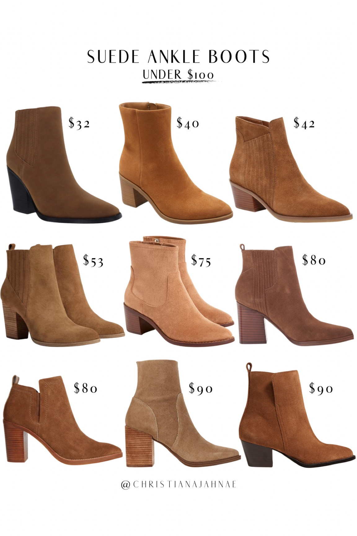 Suede ankle boot roundup! 🍂

#LTKFindsUnder100 #LTKShoeCrush