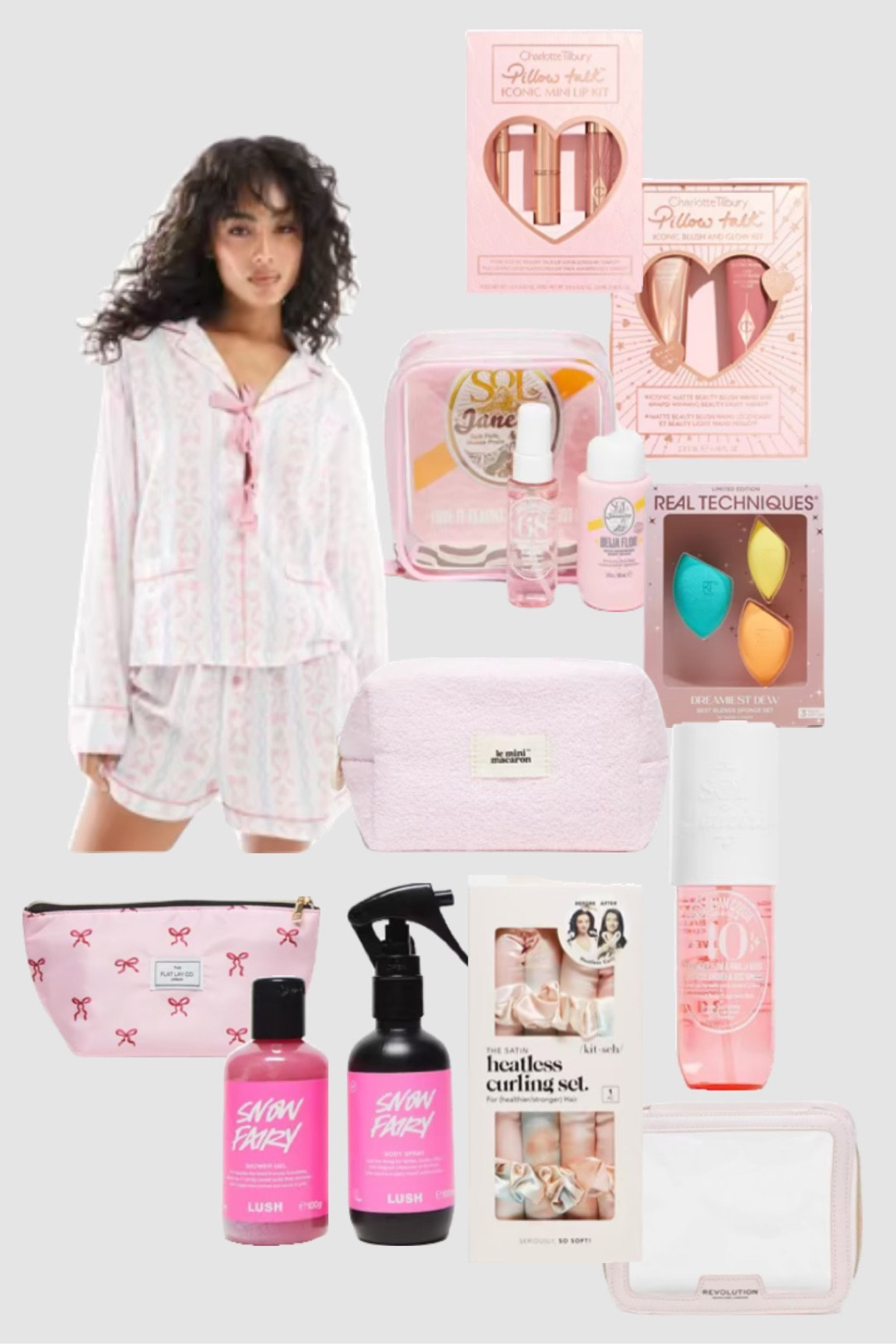 girly girl Christmas wishlist / gift guide 💗🎀✨🤍


cute pyjamas, sol de janeiro, Charlotte tilbury, gift sets, stocking fillers, real techniques, lush snow fairy, flat lay co, bow, coquette aesthetic, heartless curlers, makeup bag, toiletries bag



#LTKbeauty #LTKgiftguide #LTKxBoots