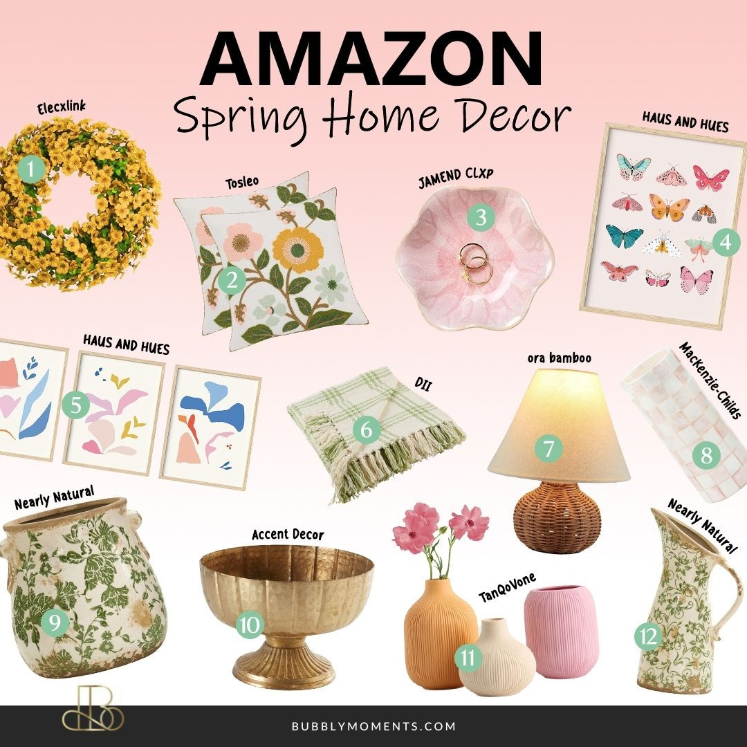 Welcome the new season with simple and beautiful Spring Home Decor that makes your space feel fresh and bright 🌸 These Amazon finds are perfect for adding soft colors, floral touches, and cozy details to your living room, bedroom, or entryway. From cute throw pillows and vases to greenery and table accents, small updates can make a big difference in your home.
Spring is the perfect time to refresh your space and create a light, airy vibe. Whether you love modern, farmhouse, or minimal style, these decor pieces are easy to mix and match with what you already have. Add a few fresh touches, open the windows, and let your home feel warm and inviting for the new season.
Tap to explore these Spring favorites and save this post for your next home refresh 🌿
#LTKHome #LTKSeasonal #SpringDecor #HomeDecor #AmazonFinds #HomeInspo #InteriorInspo #CozyHome #FarmhouseStyle #ModernHome #LivingRoomDecor #BedroomDecor #SeasonalDecor #HomeRefresh #DecorInspo #HouseGoals 

 