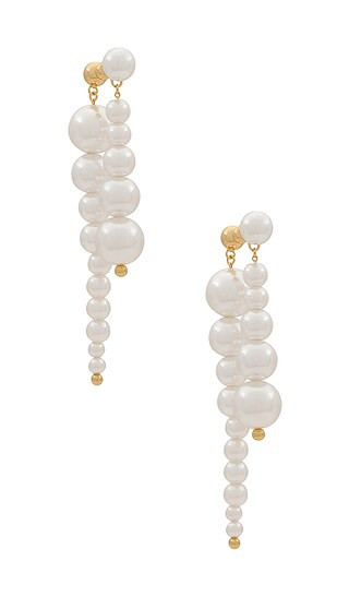 Loreli Earring in Pearl | Revolve Clothing (Global)
