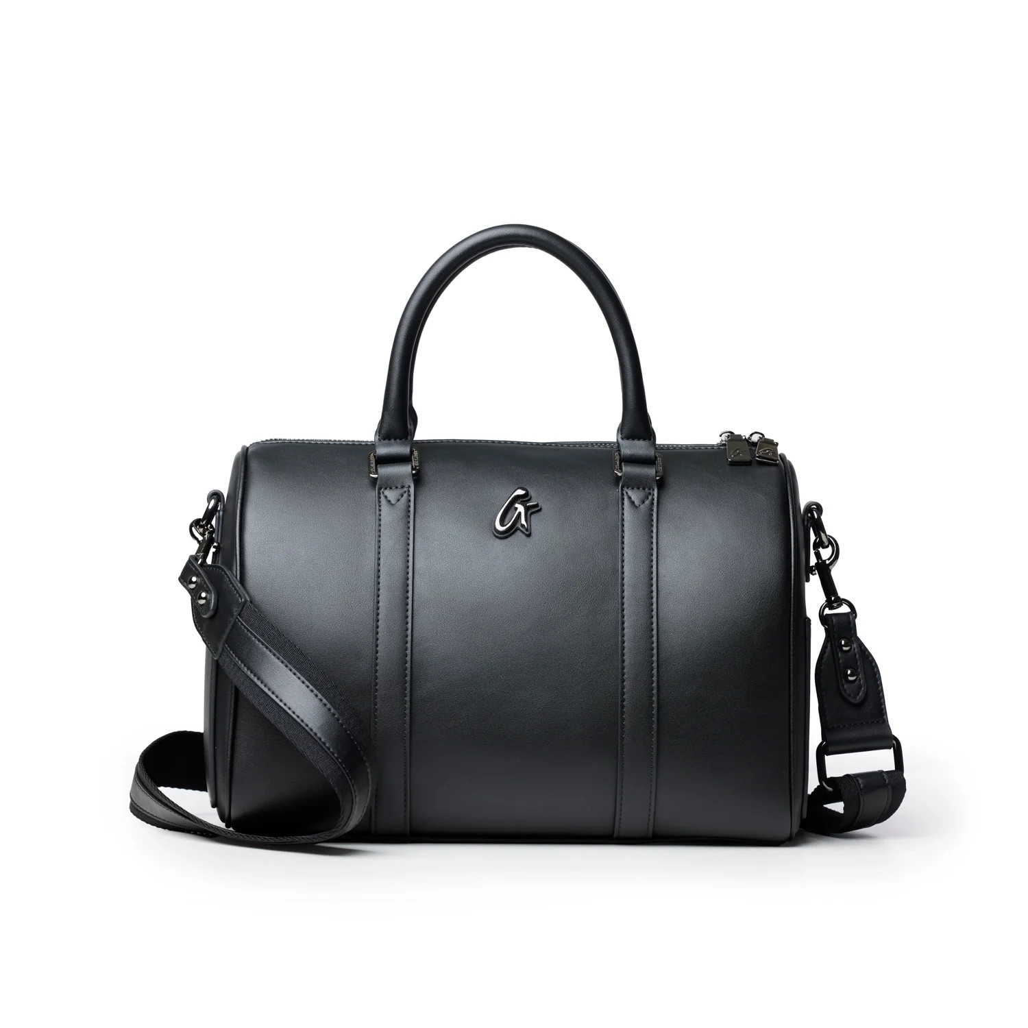 LARGE STANDARD GAL BOSTON BAG - BLACK | Glam-Aholic Lifestyle