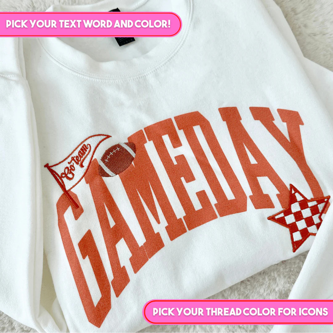 Make It Yours™ 'The Winning Team' Crewneck Sweatshirt | United Monograms