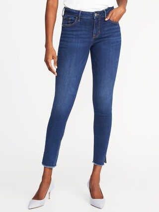Mid-Rise Rockstar Super Skinny Ankle Jeans for Women | Old Navy US