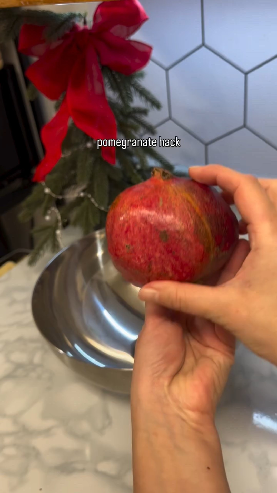 Cut. Flip. Tap.
Perfect pomegranate seeds in seconds — no mess, no stress.
Save this hack for later ❤️

Gifts for All (20% off basket) + 30% off Sephora Collection.

#ad #LTKHoliday


#LTKHome #LTKfoodie #LTKHoliday