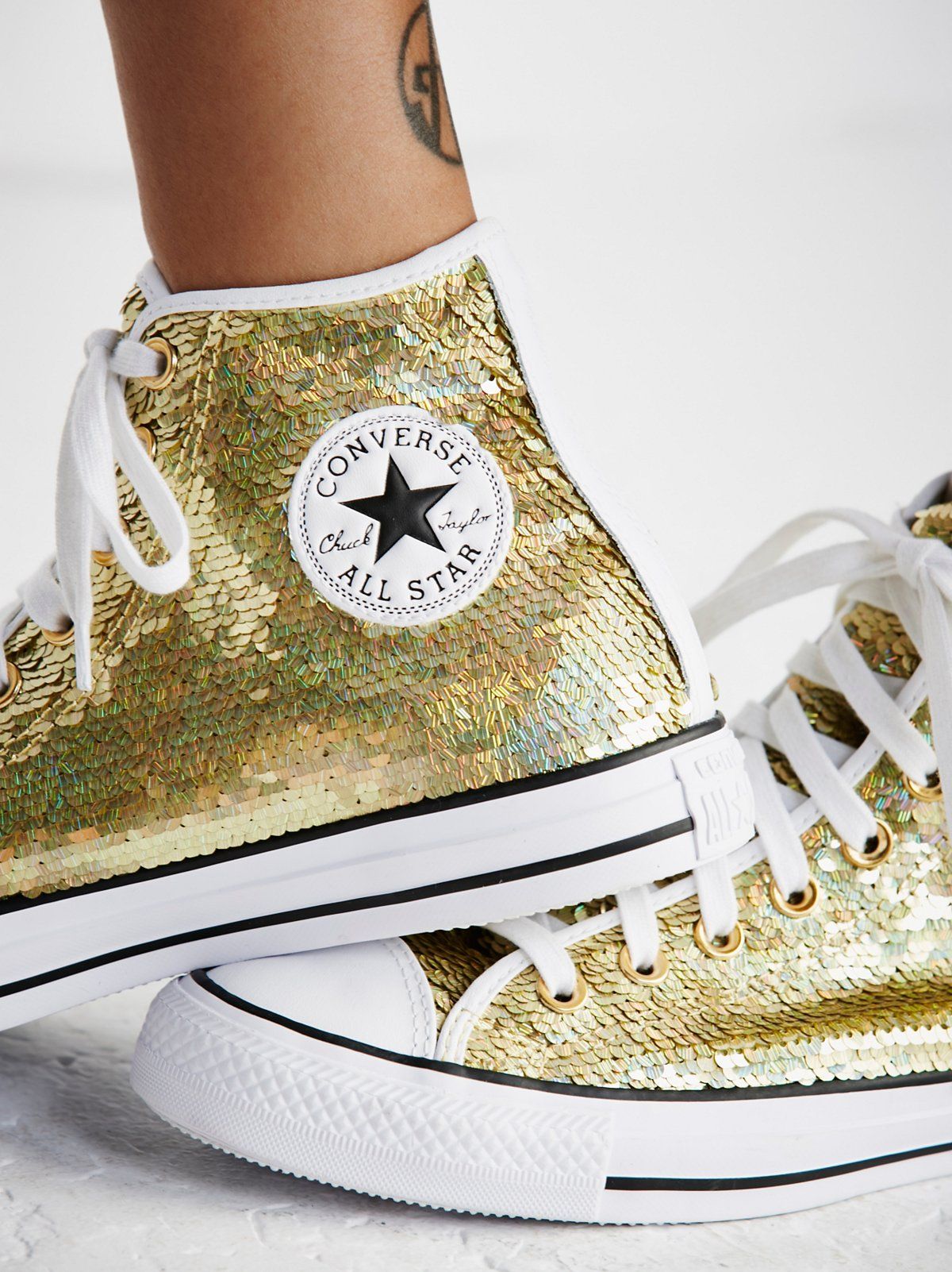 Holiday Party High Top Chucks | Free People