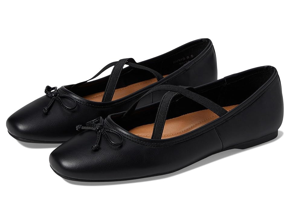 DV by Dolce Vita Maysa Women's Flat Shoes Black : 8.5 M, Leather/Rubber | Zappos