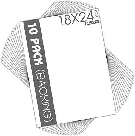 Mat Board Center, White Backing Boards - Full Sheet - for Art, Prints, Photos, Prints and More, 1... | Amazon (US)