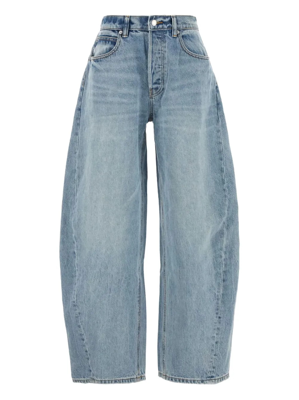 Alexander Wang high-waisted Jeans | Blue | FARFETCH | Farfetch Global