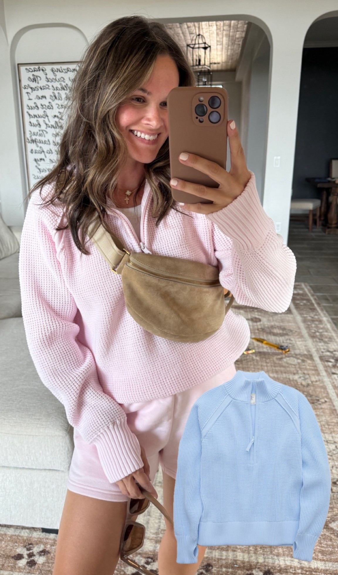 My quarter zip is currently 40% off! The pink is oos but the blue has limited inventory 🩵 

#LTKootd #LTKgrwm #LTKSaleAlert