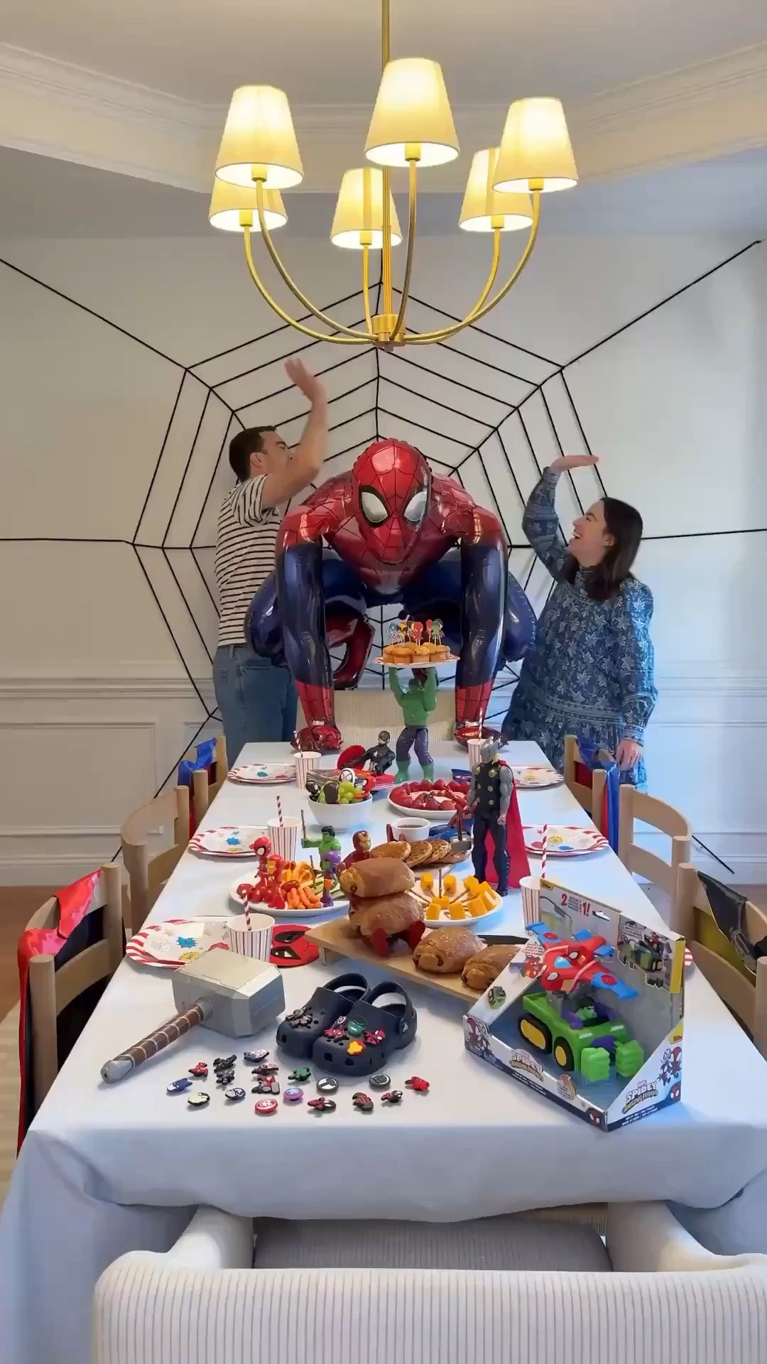 Nothing beats seeing your kid's face light up! We put together a Superhero Surprise Breakfast and it was such a hit. Everything's linked below.

superhero surprise breakfast, kids party idea, morning surprise, Marvel themed party, boy birthday idea, creative parenting

#LTKHome #LTKKids #LTKBaby