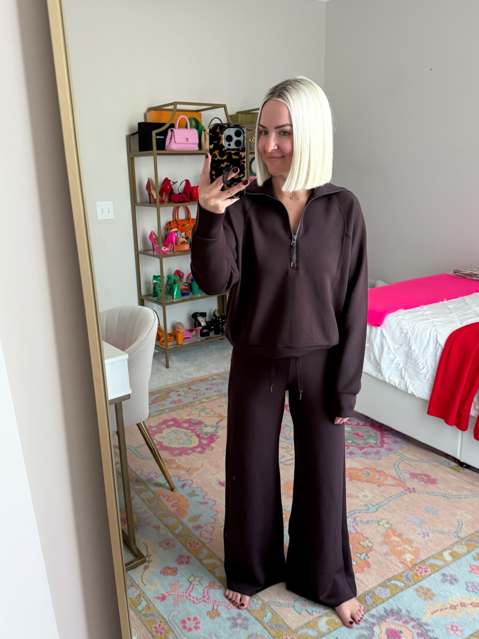 30% OFF - AirEssentials truffle brown half zip (XS) / AirEssentials truffle brown wide leg pants (XS petite) / travel outfit / airport outfit 


#LTKHoliday #LTKSaleAlert #LTKCyberWeek