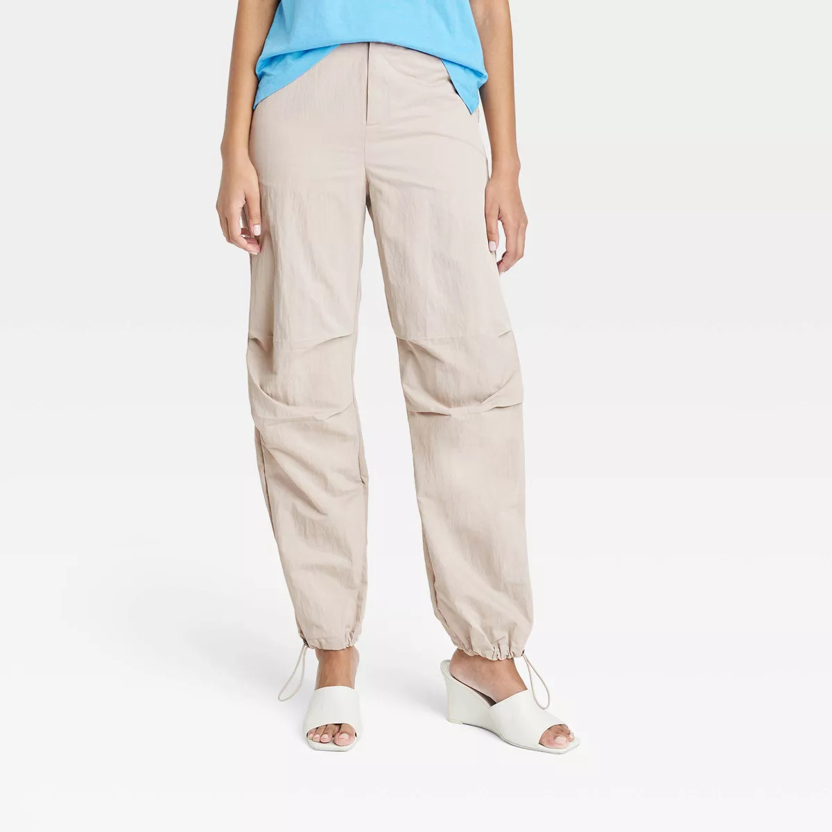 Women's High-Rise Parachute Pants - A New Day™ | Target