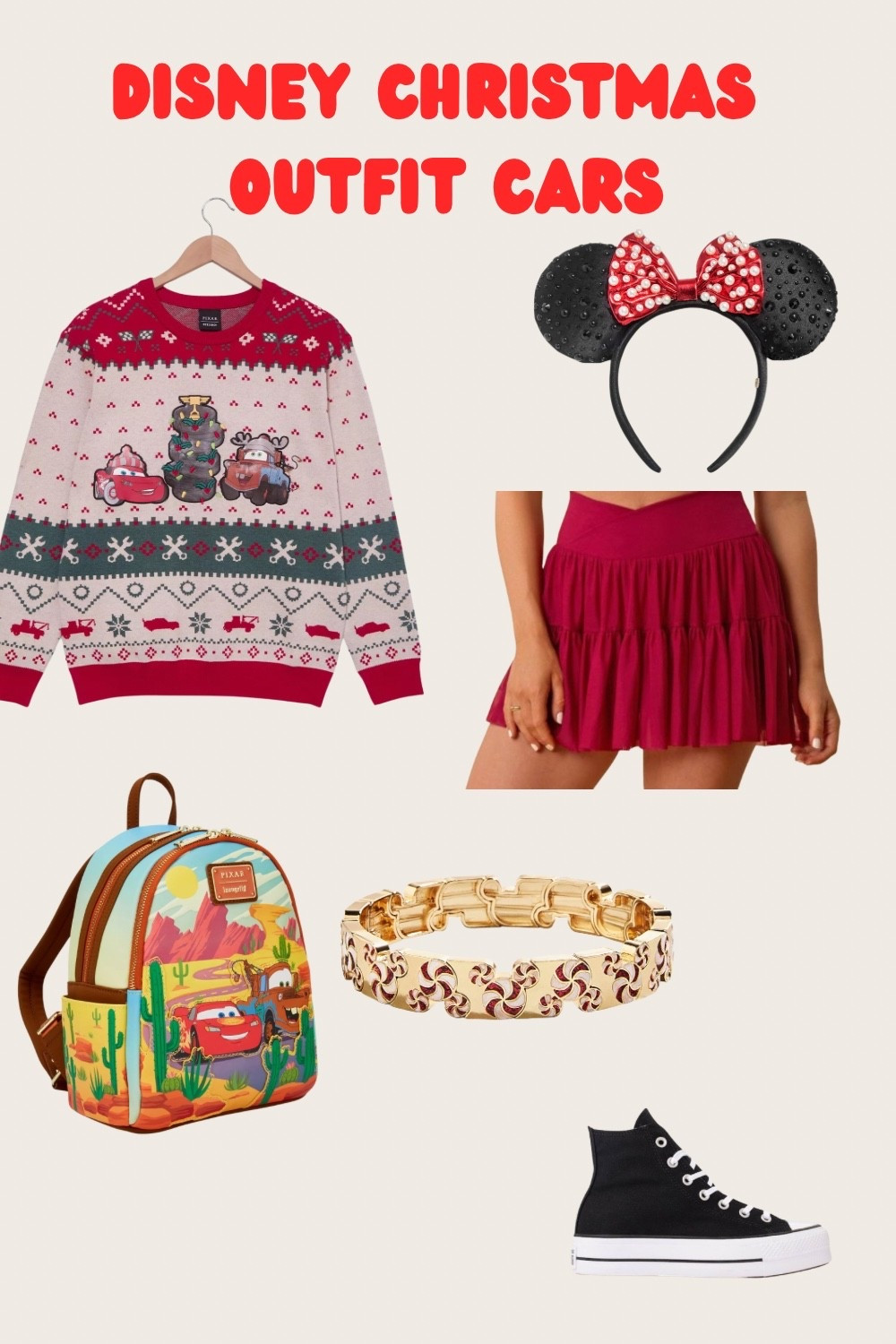 Disney Christmas Cars Outfit inspired outfit 

#LTKSeasonal #LTKHoliday #LTKMidsize