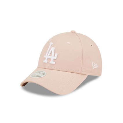 Official New Era Womens League Essential LA Dodgers Pink 9FORTY Cap B8736_87 | New Era Cap