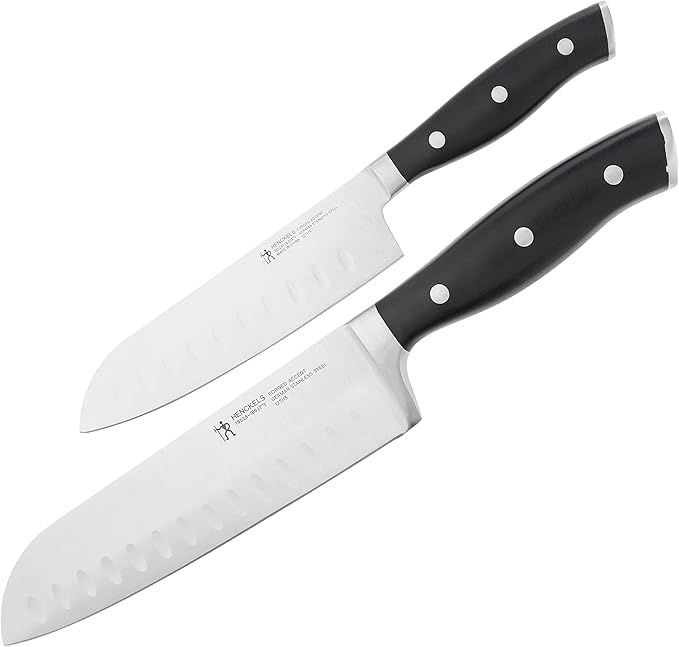 HENCKELS Forged Accent Razor-Sharp 2-pc Knife Set, Santoku Knife 5 Inch, Santoku Knife 7 Inch, Ge... | Amazon (US)