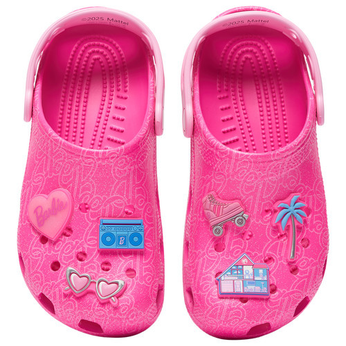 Crocs Girls Crocs Barbie Classic Clogs - Girls' Grade School Shoes Pink/Pink Size 06.0 | Foot Locker (US)