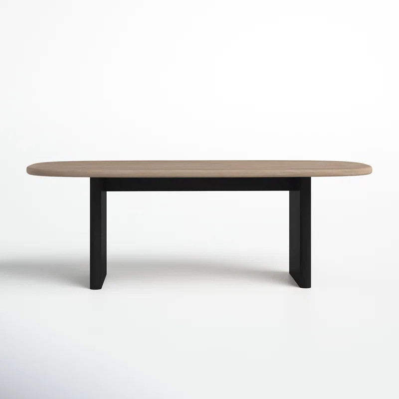 Lesli 88'' Ash Solid Wood Dining Table | Wayfair North America