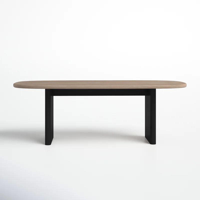 Lesli 88'' Ash Solid Wood Dining Table | Wayfair North America
