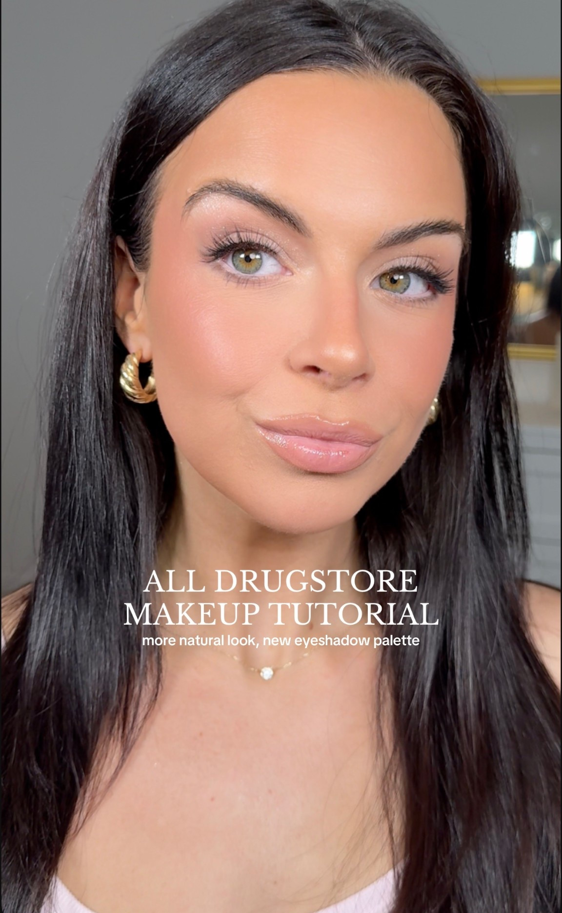 Natural drugstore makeup look 🤍 

#LTKgrwm #LTKBeauty