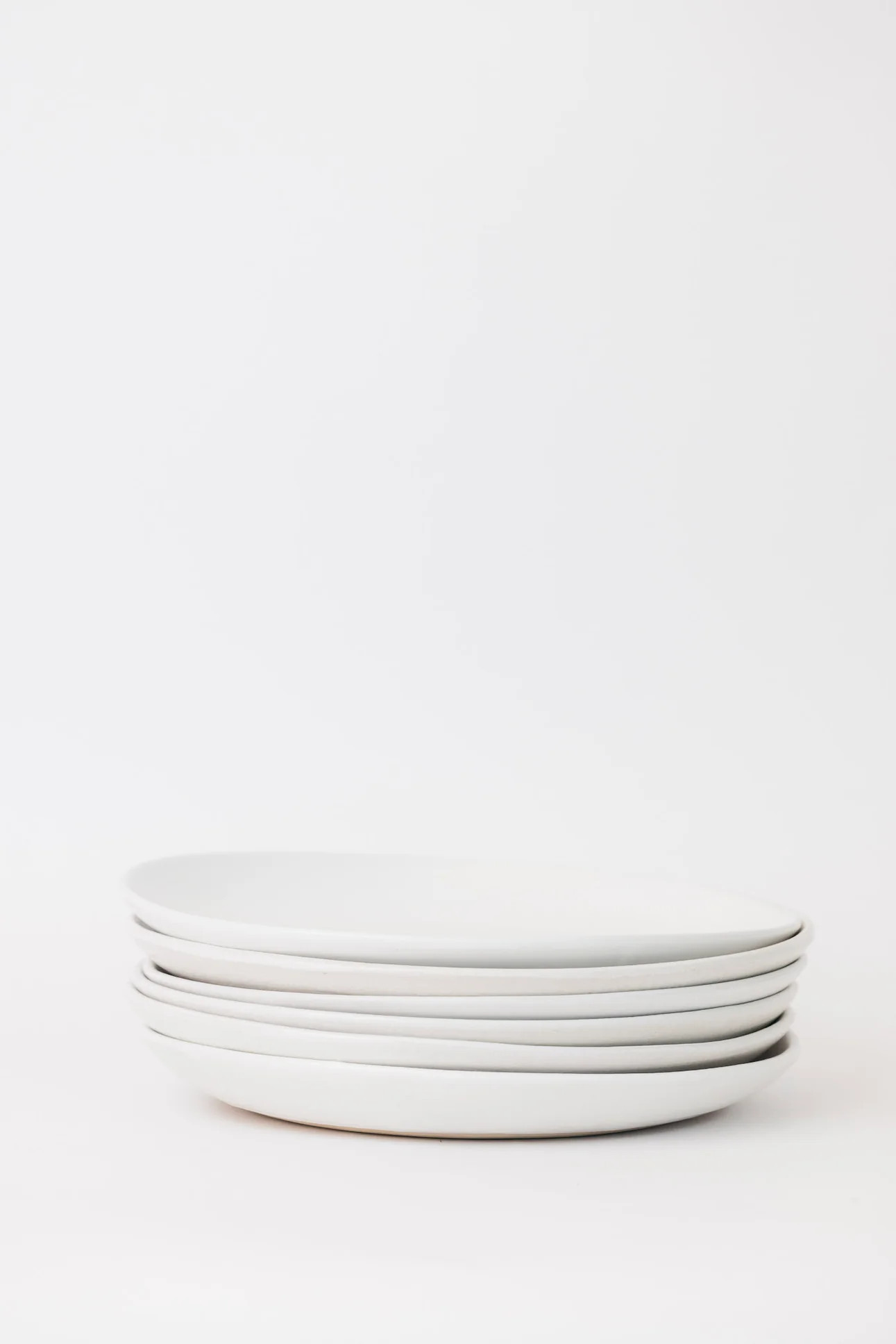 Drift Dinner Plate - Matte White - Set of 6 | THELIFESTYLEDCO