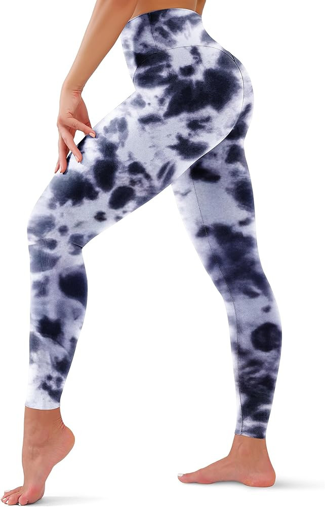 YUDSUD High Waisted Leggings for Women - Tummy Control Yoga Pants for Workout Running Athletic Wo... | Amazon (US)